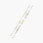 Escalera de extensión profesional de aluminio y amarilla