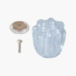 Maneral de acrílico para regadera