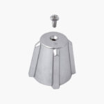 Maneral metálico para regadera