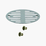 Rejilla para coladera con tornillos