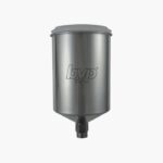 Vaso de metal para pistola de pintura